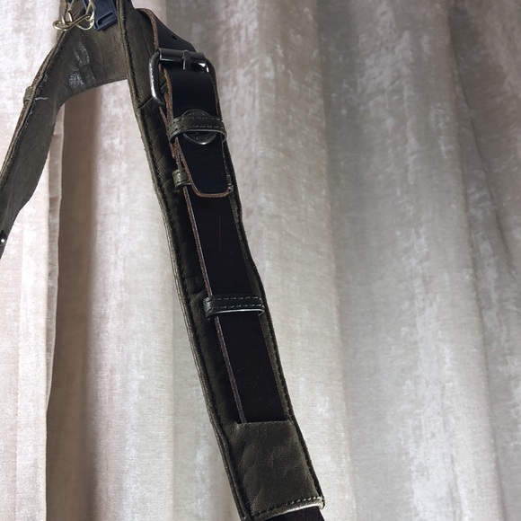 Revel New York Two Tone Leather Saddlebag - Picture 4 of 13